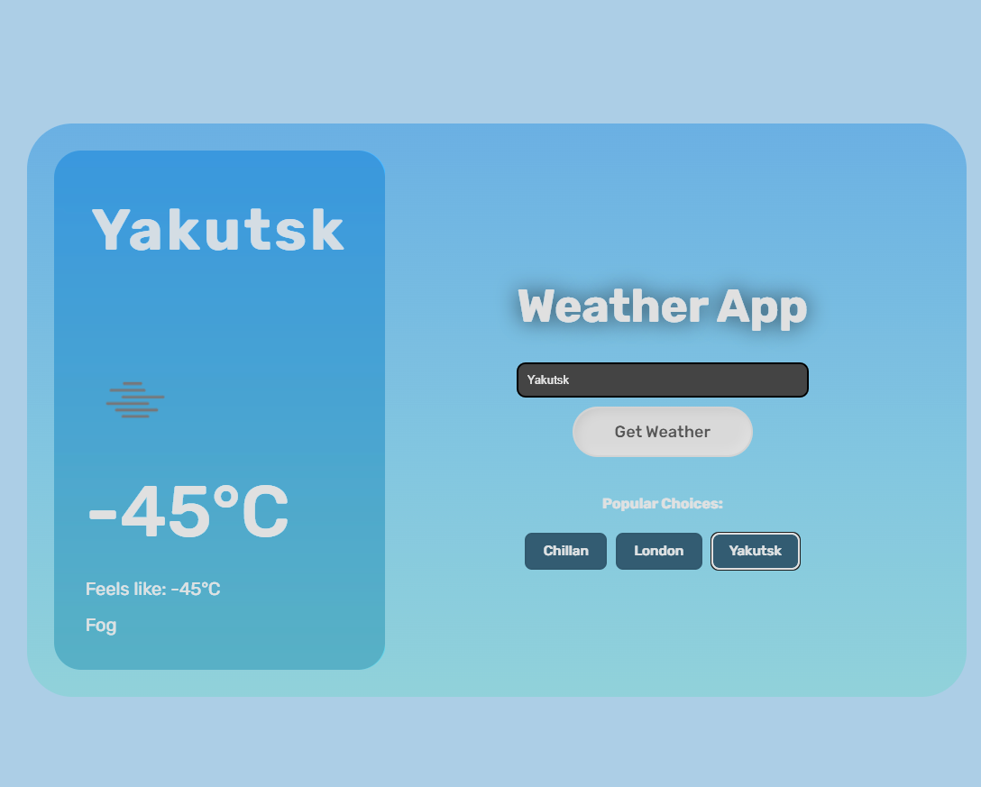 Image to Weather App Project